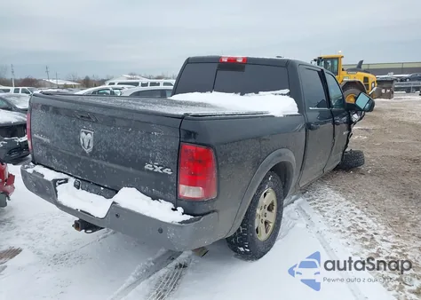 2012 Ram 1500 Slt from USA, damaged, VIN 1C6RD7LTXCS305810